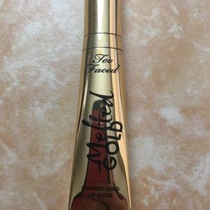 Too Faced Melted Gold Lipgloss